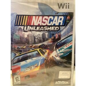 NASCAR Unleashed Nintendo Wii 2011 Brand New Sealed WII Racing Speedway Cars